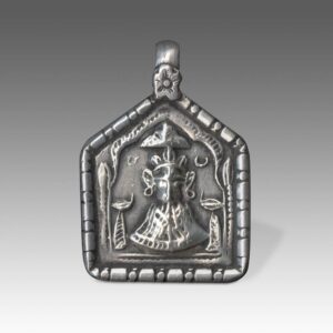 Indian Plaque Amulet Depicting Shiva