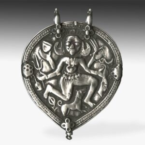 Indian Plaque Amulet Depicting Kali