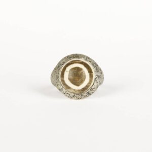Indonesian Ring with Eye of Shiva Stone