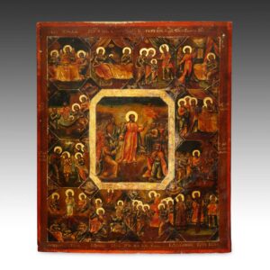 Russian Wood Icon