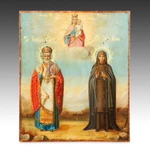 Russian Silver Icon