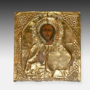 Russian Brass Icon
