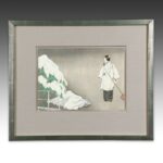 Japanese Kuchi-E Lithograph, Japan