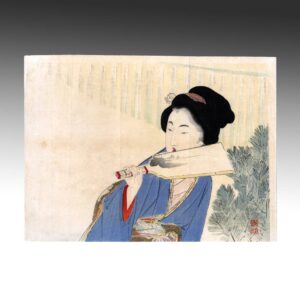 Japanese Kuchi-E Woodblock Print