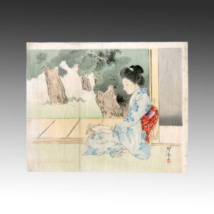 Japanese Kuchi-E Woodblock Print