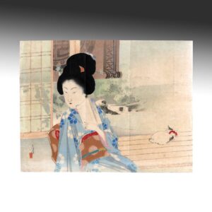 Japanese Kuchi-E Woodblock Print