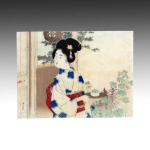 Japanese Kuchi-E Woodblock Print