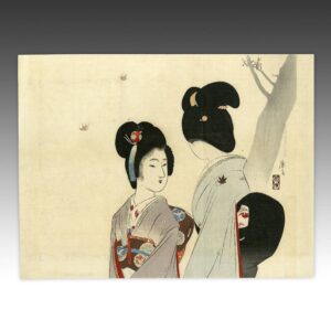 Japanese Kuchi-E Woodblock Print