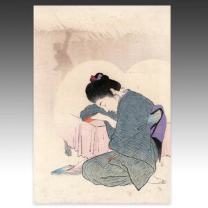 Japanese Kuchi-E Woodblock Print