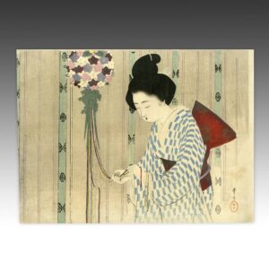 Japanese Kuchi-E Woodblock Print
