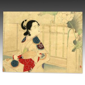 Japanese Kuchi-E Woodblock Print