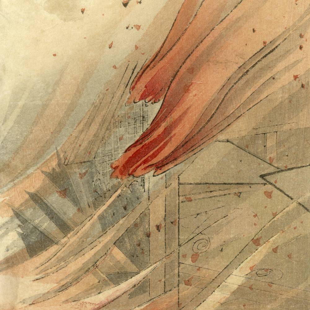 Japanese Kuchi-E Woodblock Print - Image 3