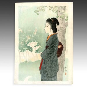 Japanese Kuchi-E Woodblock Print