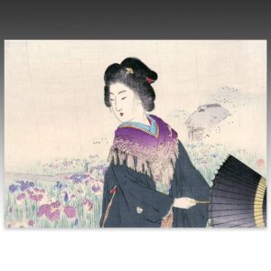 Japanese Kuchi-E Woodblock Print