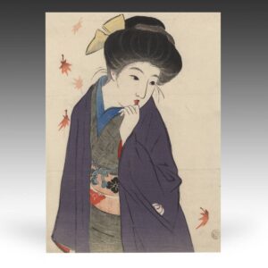 Japanese Kuchi-E Woodblock Print