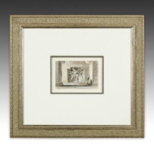 English Engraving, Framed
