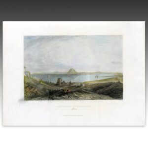 English Hand Colored Engraving