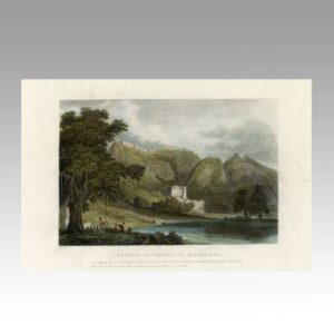 English Hand Colored Engraving