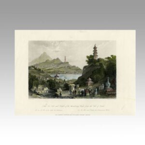English Hand Colored Engraving