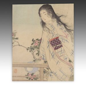 Japanese Kuchi-E Woodblock Print
