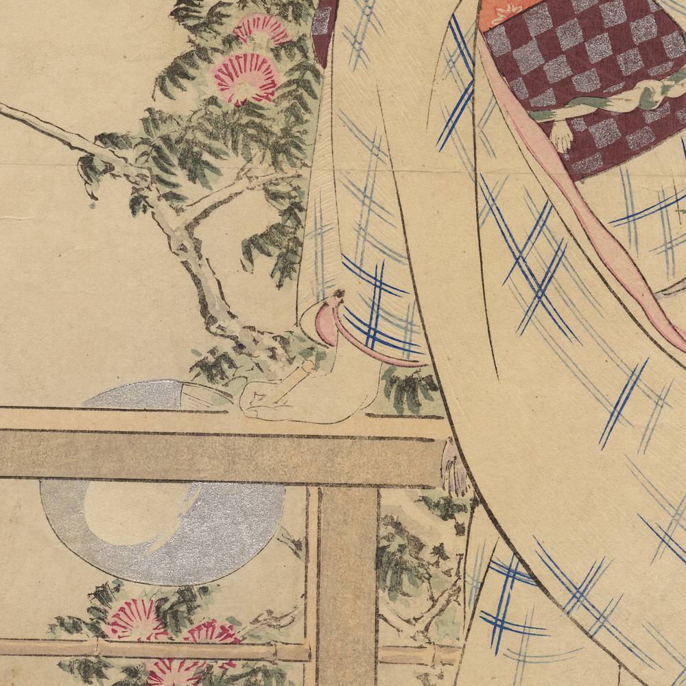 Japanese Kuchi-E Woodblock Print - Image 3