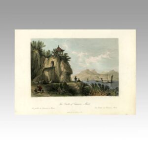 English Hand Colored Engraving