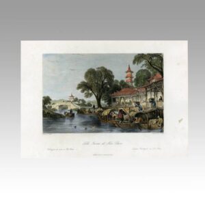 English Hand Colored Engraving