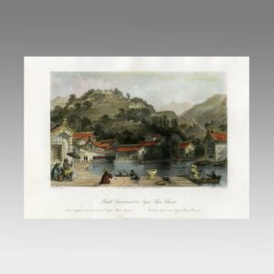 English Hand Colored Engraving