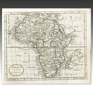 English Map, Engraved