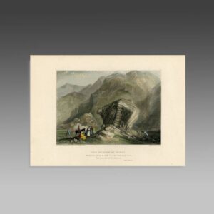 English Hand Colored Engraving