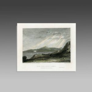 English Hand Colored Engraving