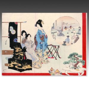 Japanese Kuchi-E Woodblock Print