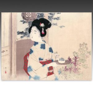 Japanese Kuchi-E Woodblock Print