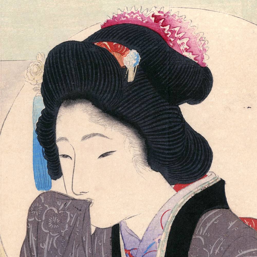Japanese Kuchi-E Woodblock Print - Image 2