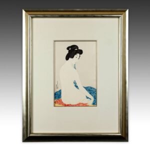 Japanese Woodblock Print, Framed