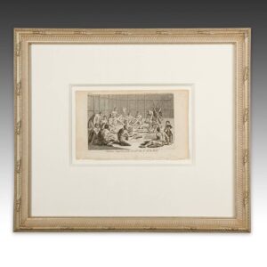 English Engraving, Framed