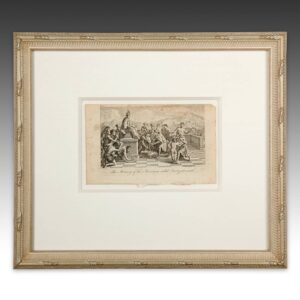 English Engraving, Framed