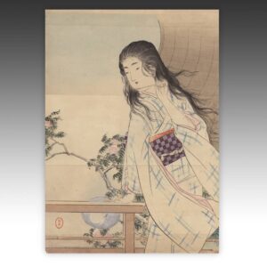 Japanese Kuchi-E Woodblock Print