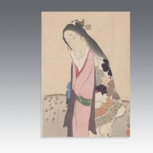 Japanese Kuchi-E Woodblock Print