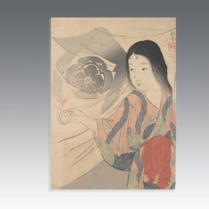 Japanese Kuchi-E Woodblock Print