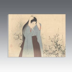 Japanese Kuchi-E Woodblock Print