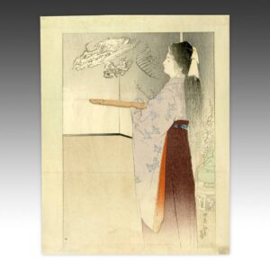 Japanese Kuchi-E Woodblock Print