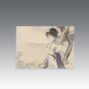 Japanese Kuchi-E Woodblock Print