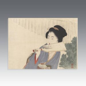 Japanese Kuchi-E Woodblock Print