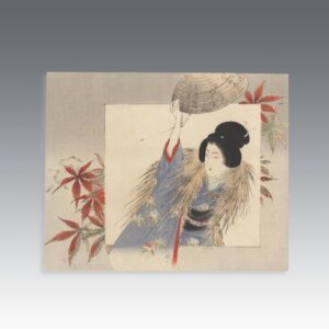 Japanese Kuchi-E Woodblock Print