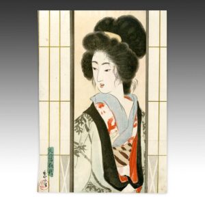 Japanese Kuchi-E Lithograph