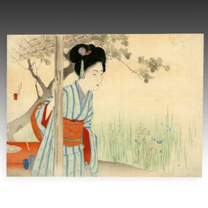 Japanese Kuchi-E Woodblock Print