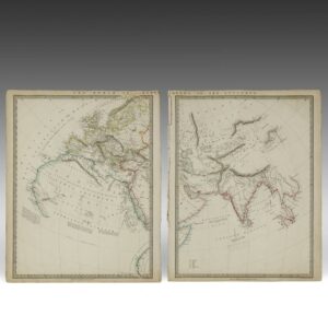 English Map, in 2 Sheets