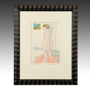 Japanese Woodblock Print, Framed