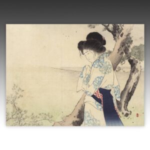 Japanese Kuchi-E Woodblock Print